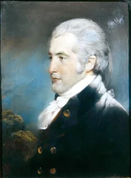 Portret van Mr. David Russell (pastel)