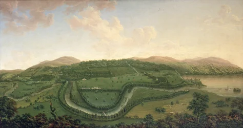 Taymouth vanuit het Noorden, 1755