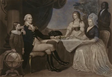 George Washington en zijn familie