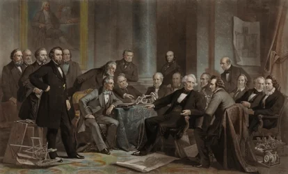 Mannen van vooruitgang en uitvinding (Cooper Union, 1857)