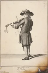 De vrolijke violist, Kreten van Londen, ca. 1688