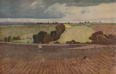 Een Geploegd Veld, 1923
