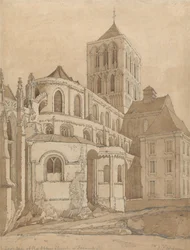 Abdijkerk in Fecamp, Normandië