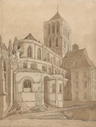 Abdijkerk in Fecamp, Normandië