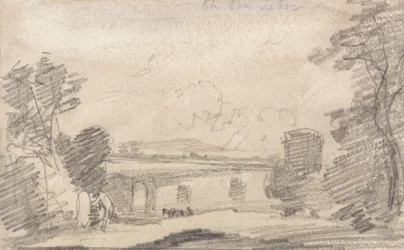Brug en Ruïne, naar Richard Wilson; Aan de Tiber