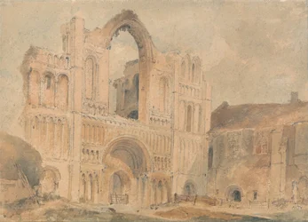 Castle Acre Priorij, Norfolk, westelijke voorkant