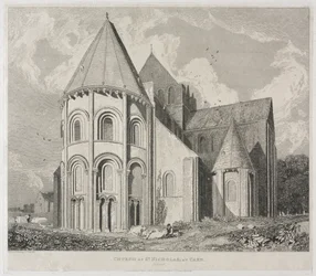 Kerk van St. Nicolaas, in Caen