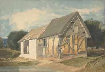 Boerderijgebouw bij een Vijver, 1808-11