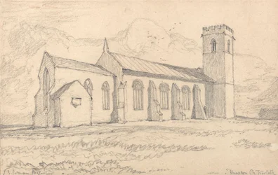 Knapton Kerk, Norfolk, vanuit het Noordoosten