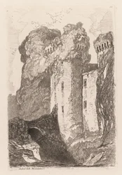 Liber Studiorium: Kasteel van Ragland, Monmouthshire