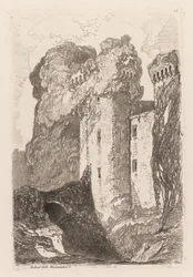 Liber Studiorium: Ragland Castle, Monmouthshire, 1838