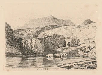 Liber Studiorum: Plaat 15, Cader Iris, Noord-Wales