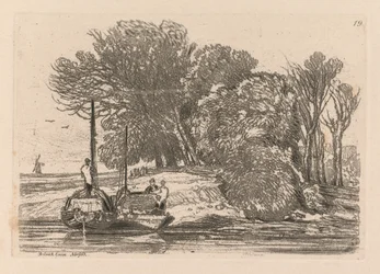 Liber Studiorum: Plaat 19, Postwick Grove, Norfolk, 1838