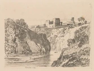 Liber Studiorum: Plaat 27, Kilgarren Castle, N. Wales