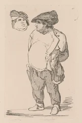 Liber Studiorum: Plaat 47, Een studie, 1838