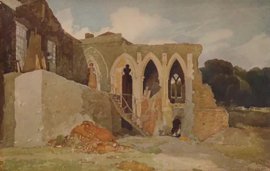 Walsingham Abbey, 1923