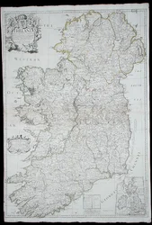 Kaart van Ierland