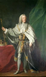 Portret van Koning George II, 1758
