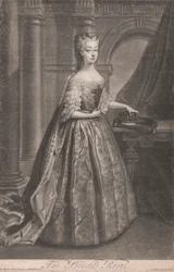De Prinses Royal (Prinses Ann, oudste dochter van George II)