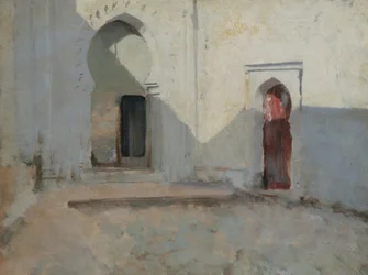Binnenplaats, Tetuan, Marokko, 1879-80