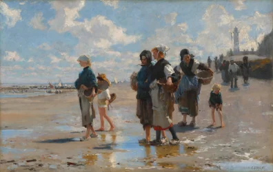 Op weg om te vissen