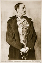 Generaal Sir Ian Hamilton, bevelhebber van de Expeditiekrachten in de Dardanellen, 1914-19