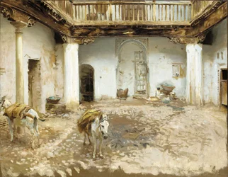 Moorse Binnenplaats, 1913