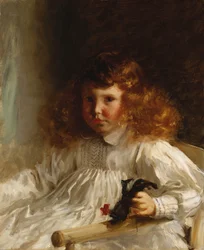 Portret van Leroy King als Jonge Jongen, 1888