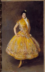 Portret van de Spaanse danseres Carmencita