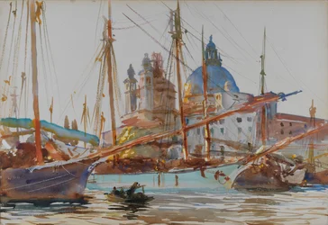 Santa Maria della Salute in Venetië, ca. 1904-1906