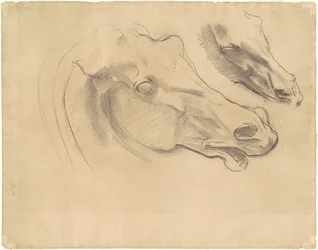 Studies voor Apollo in zijn wagen met de uren, 1922-1925