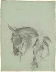 Studies voor "De val van Gog en Magog"
