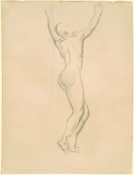 Studie voor "Apollo en Daphne"