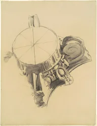 Studie voor "De val van Gog en Magog"
