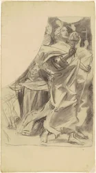 Studie voor "Triomf van Religie"