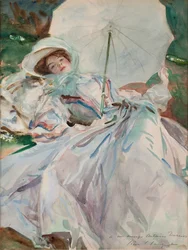 De dame met de paraplu, 1911