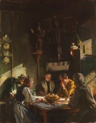 Tirools interieur, 1915