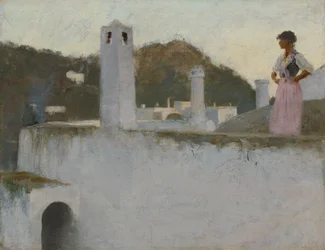 Gezicht op Capri