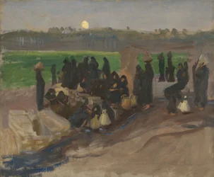 Waterdragers aan de Nijl