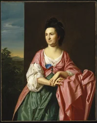 Mrs. Sylvester Gardiner, née Abigail Pickman, voorheen Mrs. William Eppes