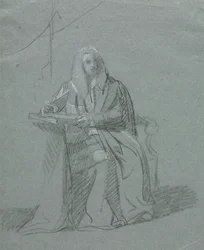 Portret van William Murray, Graaf van Mansfield 1705-1793, ca. 1783