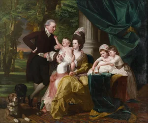 Sir William Pepperrell en zijn familie