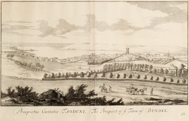 Het Uitzicht op de Stad Dundee