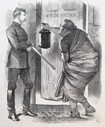 Cartoon door John Tenniel