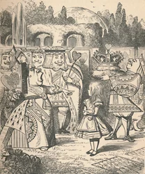 Kop eraf! Alice en de Rode Koningin, 1889