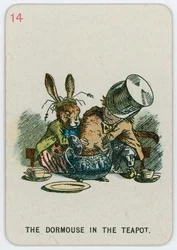 De slaapmuis in de theepot