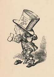 De Gekke Hoedenmaker in de Rechtbank, 1889