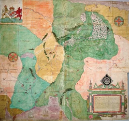Ierland tussen Londonderry en Dublin