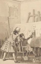 Hogarth schildert 