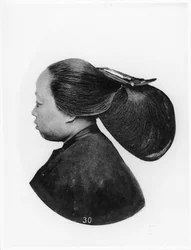 Kapsel van een Ningpo-vrouw, c.1867-72